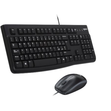 Tastiera Logitech Kit Tastiera + Mouse MK120 USB